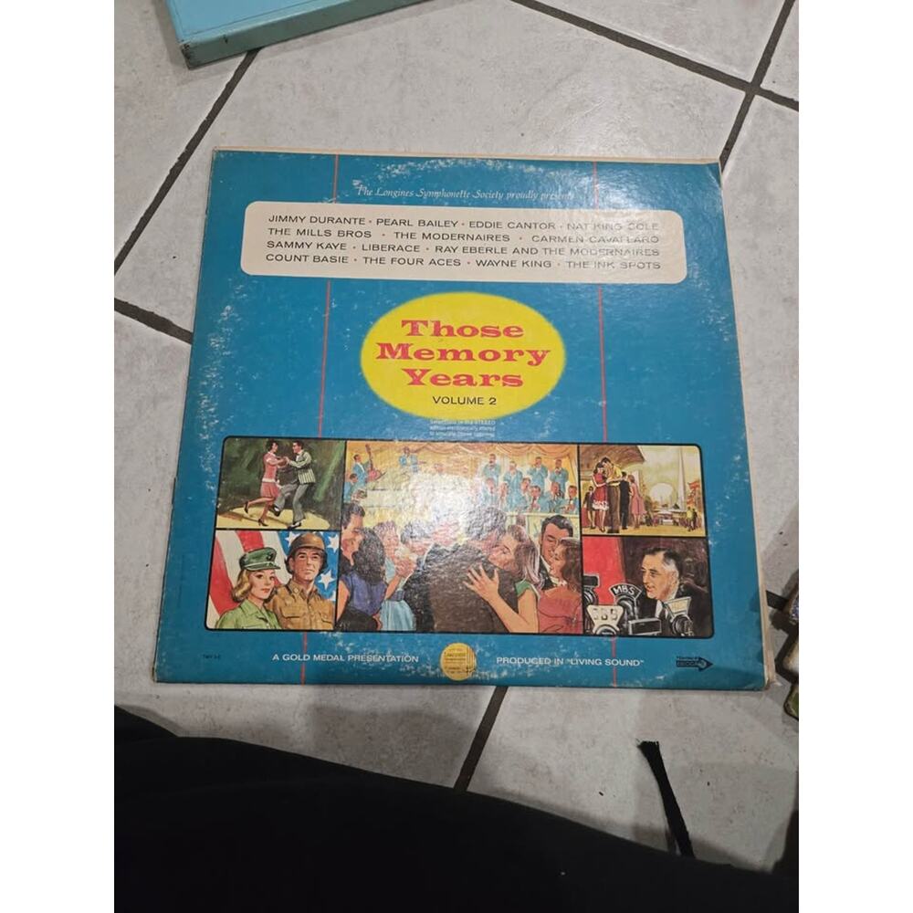 Those Memories Years Volume 2 vintage vinyl record